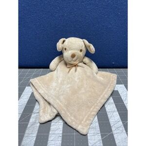 Pro Goleem Puppy Dog Lovey Lovie Brown Security‎ Blanket Plush Baby Toy 14"x 15"